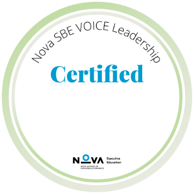 Certificação Nova SBE VOICE — Formação em Mentoria